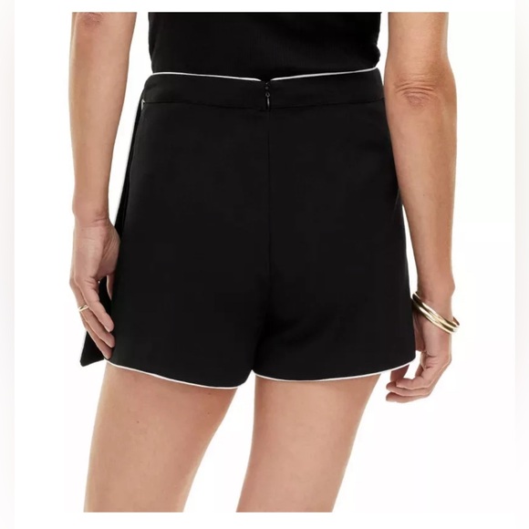 New Diane Von Furstenberg for Target Side Wrap Mini Skort black & white SMALL - Picture 8 of 11